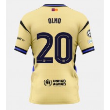 Barcelona Dani Olmo #20 Bortatröja 2025-26 Korta ärmar